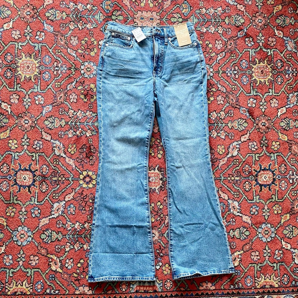NWT Madewell perfect vintage flare jeans size 27